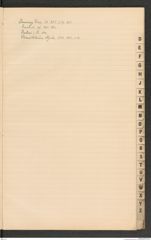 k.k. naturhistorisches Hofmuseum, Index Intendanzakten 1901, Seite 11
